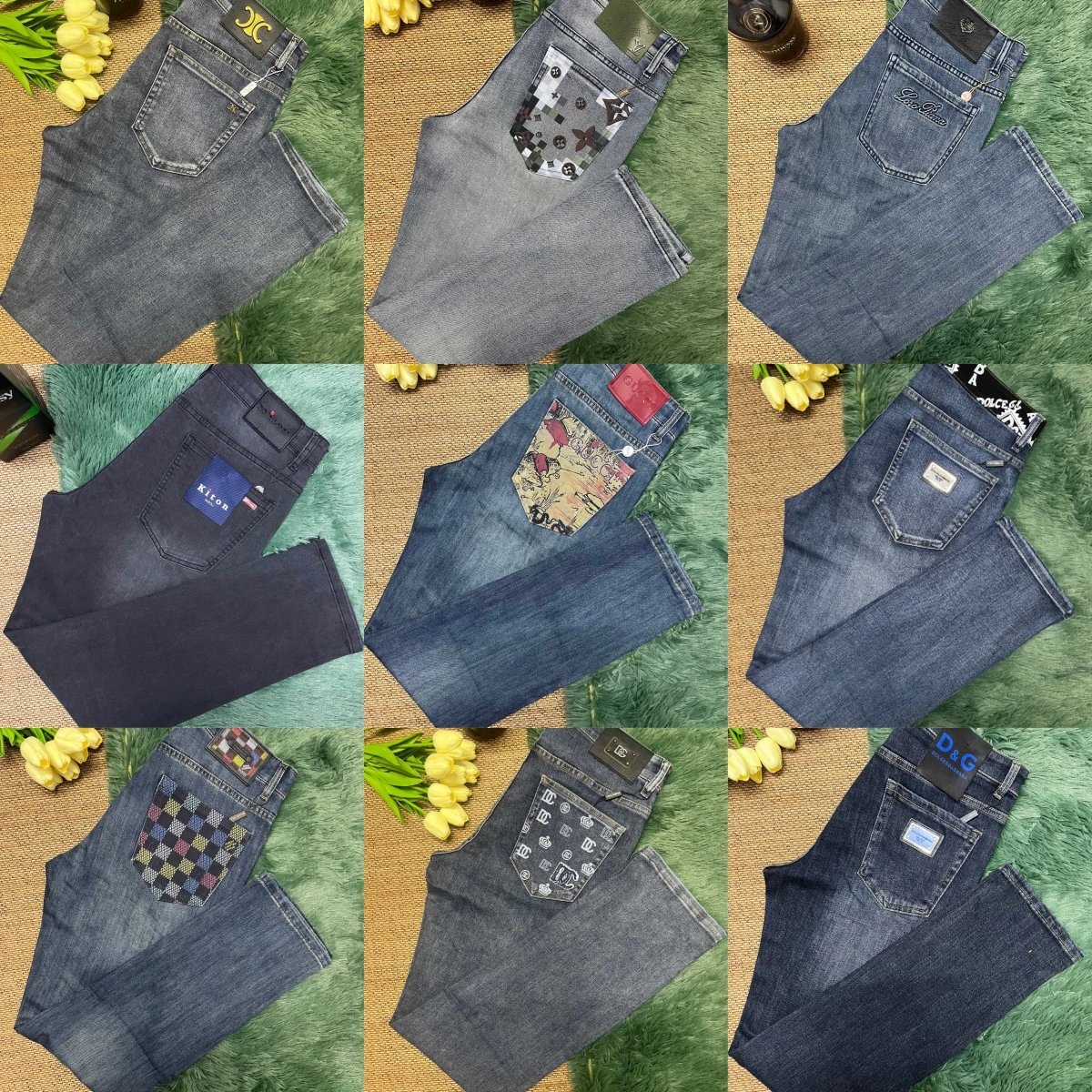 牛仔裤集合2-CY