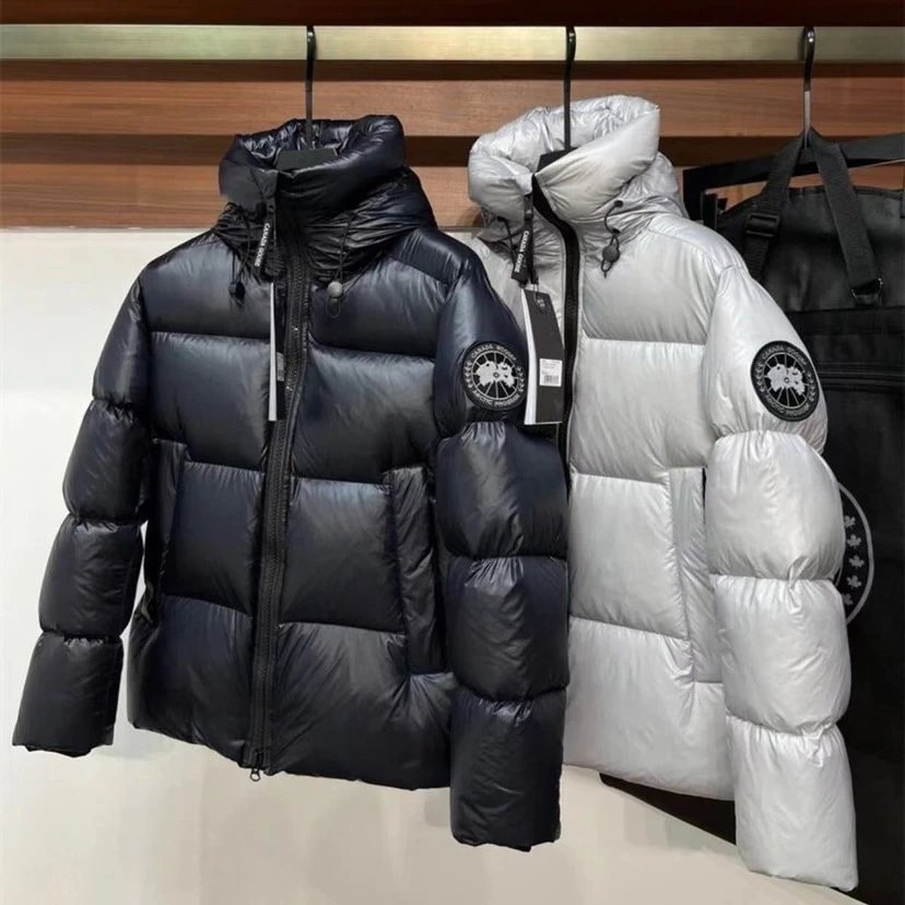 新款高端羽绒服短款亮面xc-CY