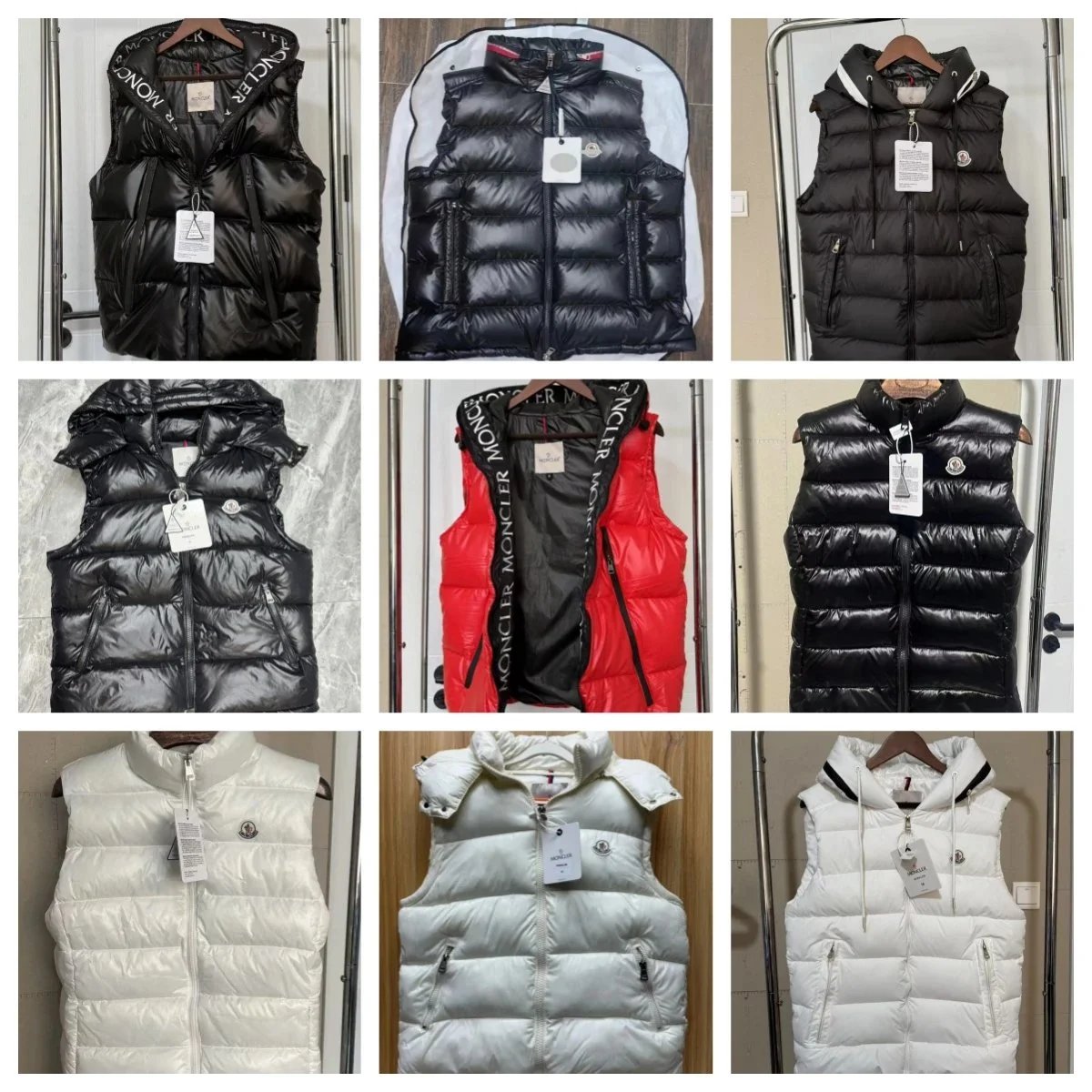 加厚棉服男女拉链情侣保暖无袖马甲32